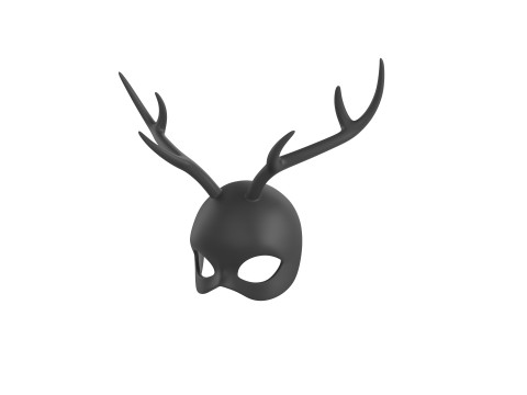 Prop114 Deer Mask 3Dモデル