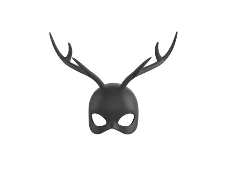 Prop114 Deer Mask Modelo 3D