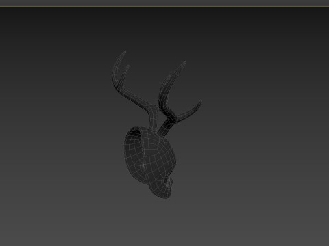 Prop114 Deer Mask Modelo 3D