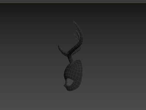 Prop114 Deer Mask Modelo 3D