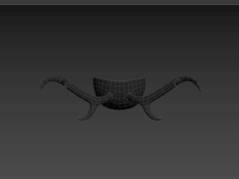 Prop114 Deer Mask Modelo 3D
