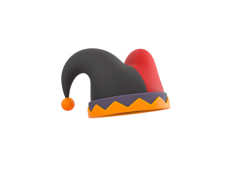 Prop116 Jester Hat 3D Модель
