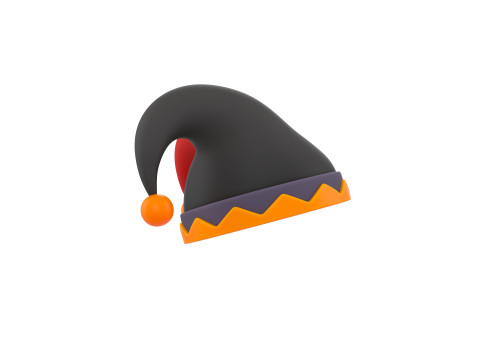 Prop116 Jester Hat 3D Модель