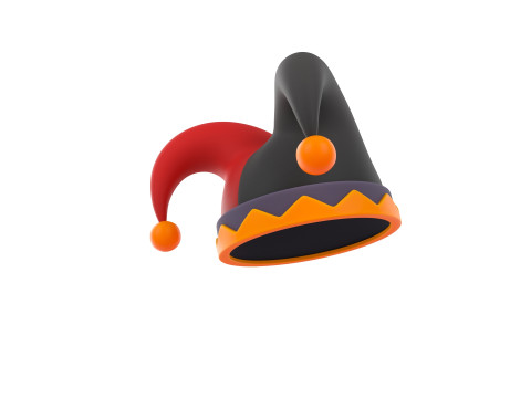 Prop116 Jester Hat 3D Модель