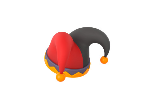 Prop116 Jester Hat 3D Модель