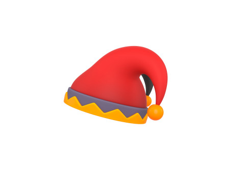 Prop116 Jester Hat 3D Модель