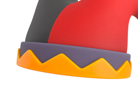 Prop116 Jester Hat 3D Model