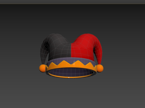 Prop116 Jester Hat 3D Модель