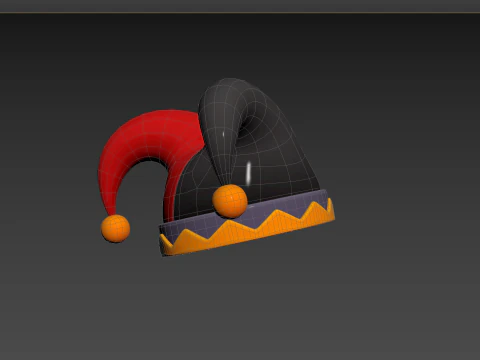 Prop116 Jester Hat 3D Model