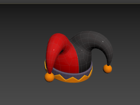 Prop116 Jester Hat 3D Модель