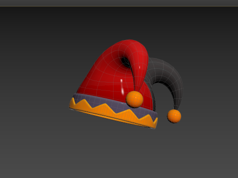 Prop116 Jester Hat 3D Модель