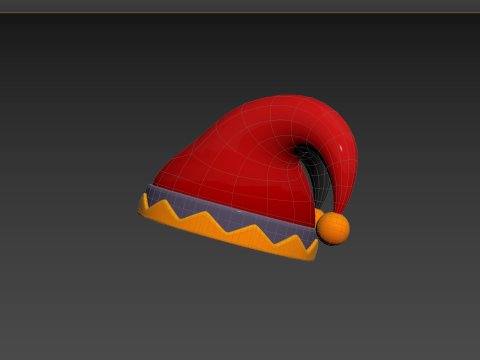 Prop116 Jester Hat 3D Модель