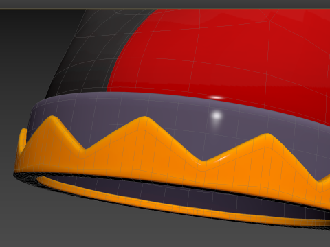 Prop116 Jester Hat 3D Модель