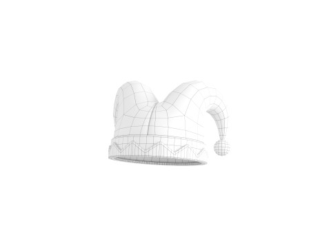 Prop116 Jester Hat 3D Модель