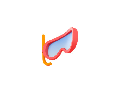 Prop117 Driving Mask 3D 모델