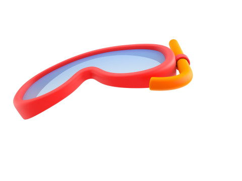 Prop117 Driving Mask 3D 모델