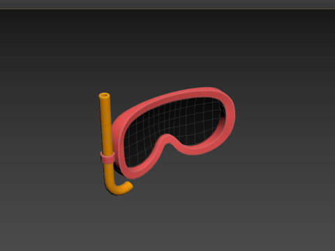 Prop117 Driving Mask 3D 모델