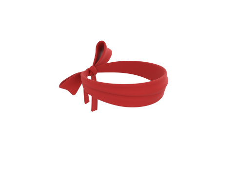 Prop118 Red Headband 3D मॉडल