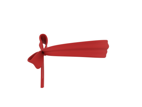Prop118 Red Headband 3D मॉडल