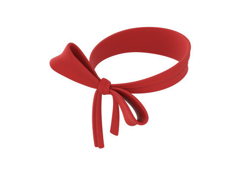 Prop118 Red Headband 3D मॉडल