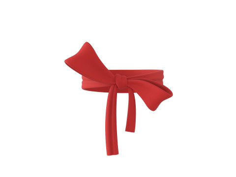 Prop118 Red Headband 3D मॉडल