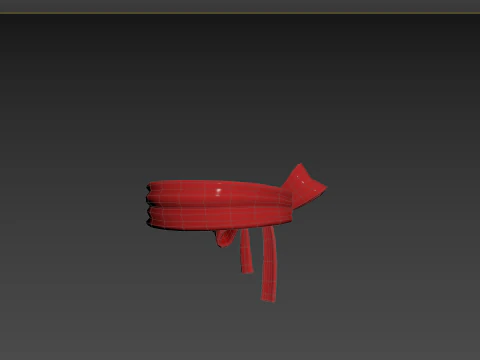 Prop118 Red Headband 3D Model