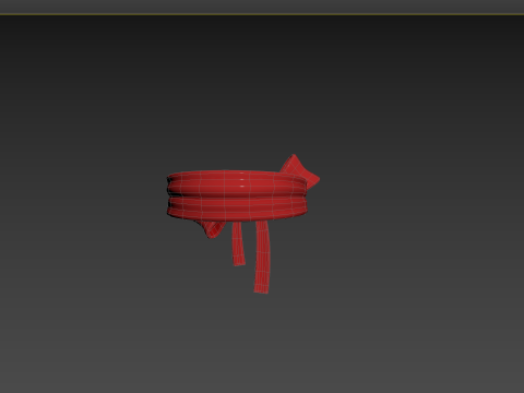 Prop118 Red Headband 3D मॉडल