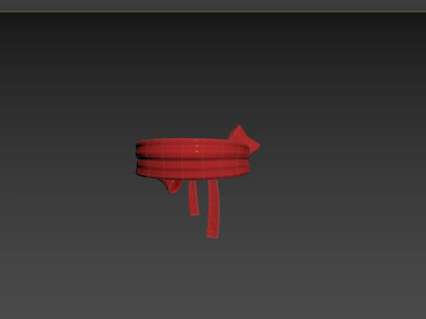 Prop118 Red Headband 3D Model