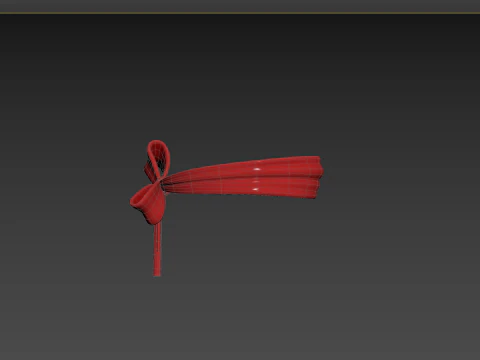 Prop118 Red Headband 3D Model