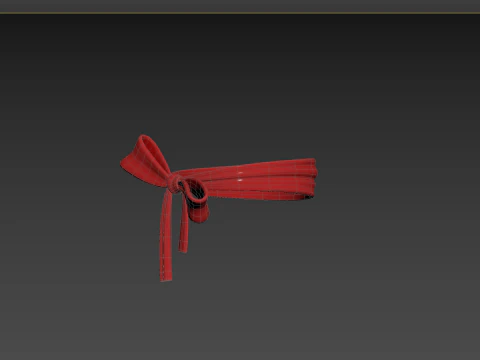 Prop118 Red Headband 3D Model