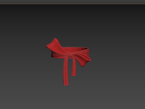 Prop118 Red Headband 3D मॉडल