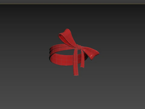 Prop118 Red Headband 3D Model