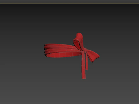 Prop118 Red Headband 3D Model