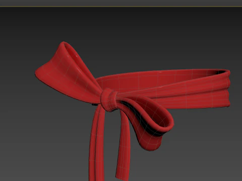 Prop118 Red Headband 3D Model