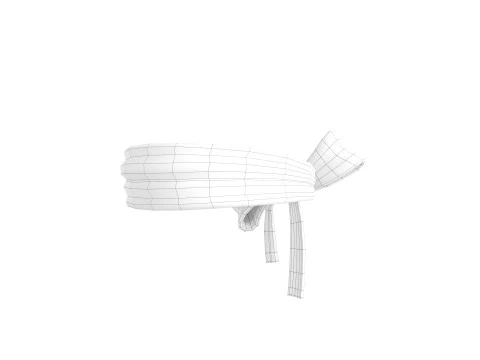 Prop118 Red Headband 3D Model