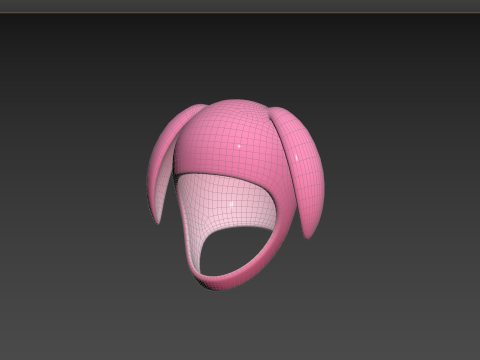 Prop120 Rabbit Hat Model 3D