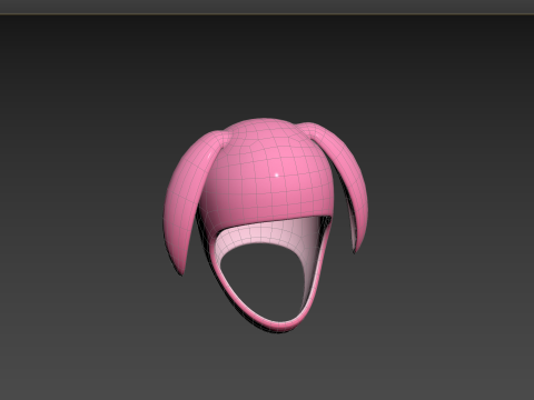 Prop120 Rabbit Hat Model 3D