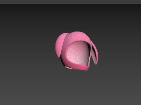 Prop120 Rabbit Hat Model 3D