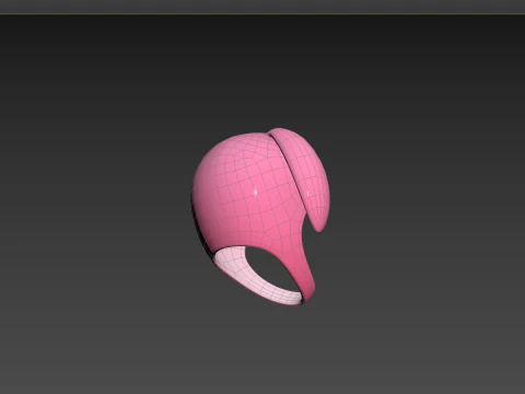Prop120 Rabbit Hat 3D Model
