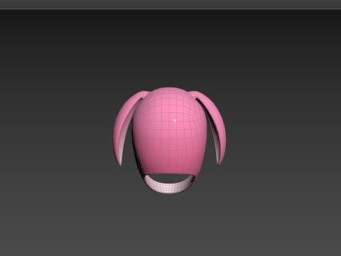 Prop120 Rabbit Hat Model 3D