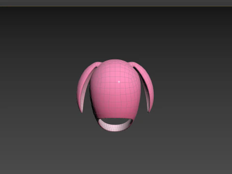 Prop120 Rabbit Hat 3D Model
