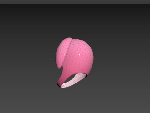 Prop120 Rabbit Hat 3D Model