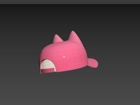 Prop121 Cat Cap 3D Model