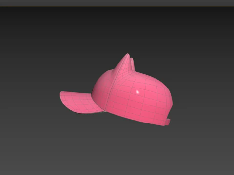 Prop121 Cat Cap 3D Model