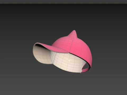 Prop121 Cat Cap 3D Model