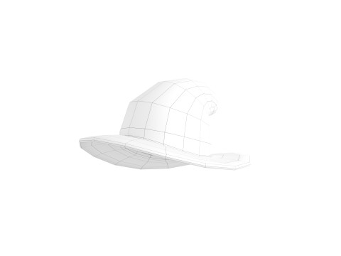 Prop122 Hat 3Dモデル