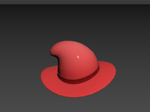 Prop123 Elegant Hat 3D Модель