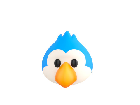 Prop125 Bird Head 3D मॉडल