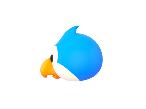 Prop125 Bird Head 3D मॉडल