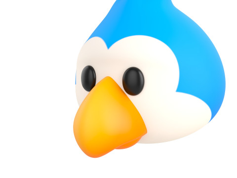 Prop125 Bird Head 3D मॉडल